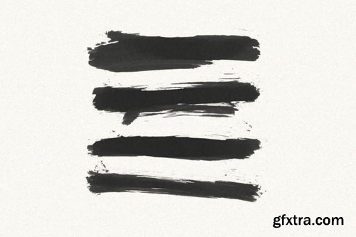 30 Gofe Ink Photoshop Brushes