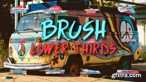 MotionArray Brush Lower Thirds 88122