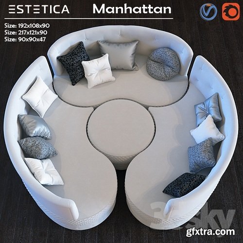 Estetica Manhattan Sofa