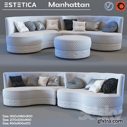 Estetica Manhattan Sofa