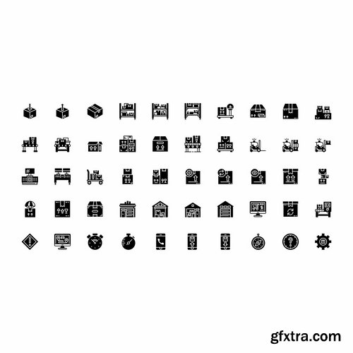 Prettycons - 200 Delivery Icons Vol.1