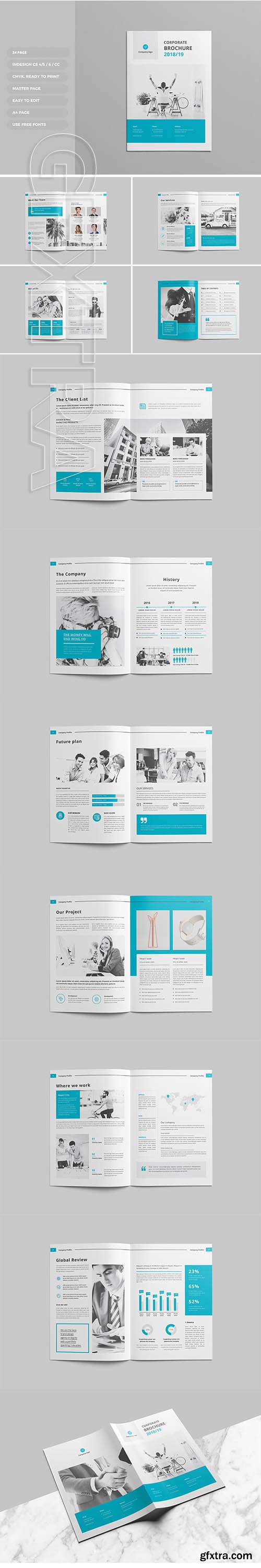 CreativeMarket - Brochure Design 3524096