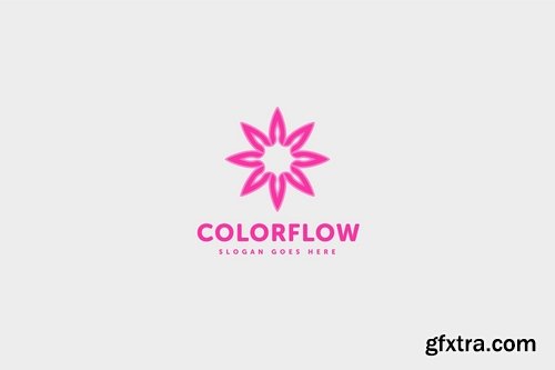 Color Flow Logo Template