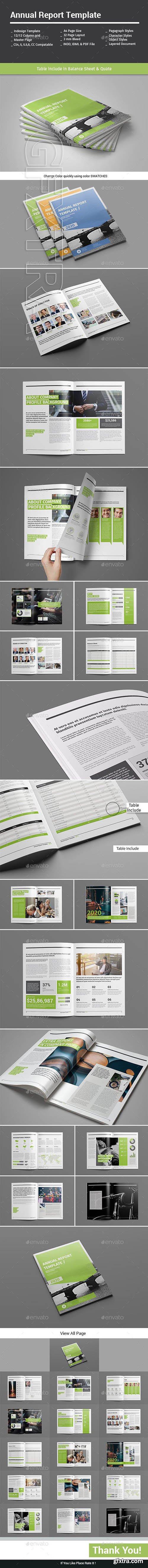 GraphicRiver - Annual Report Template 23371354