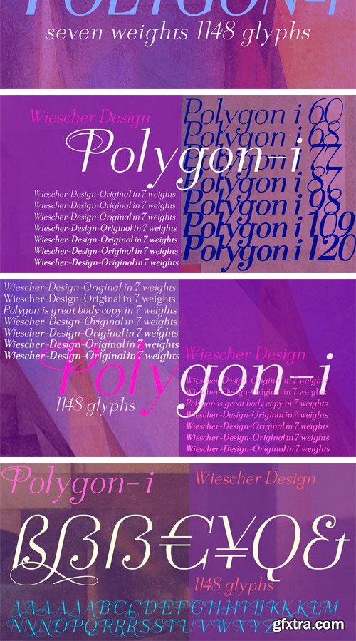 Polygon I Font Family