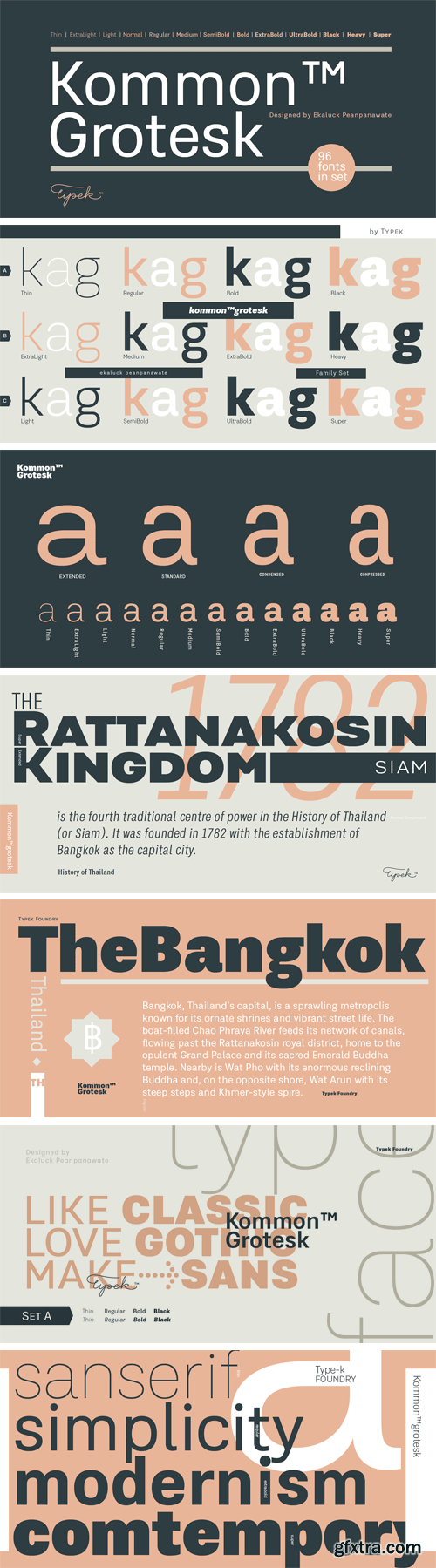 Kommon Grotesk Font Family