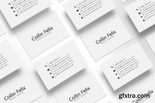 Simple Individual Business Card Template