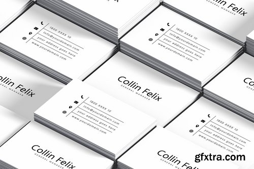 Simple Individual Business Card Template