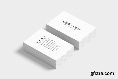 Simple Individual Business Card Template