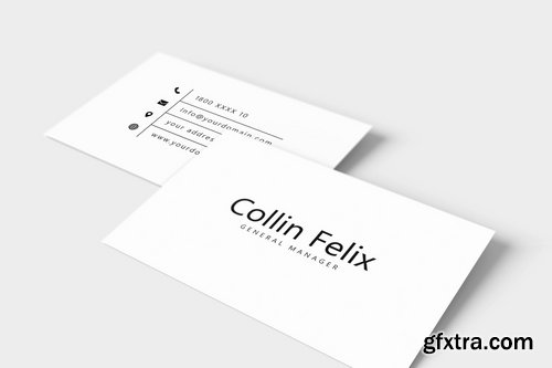 Simple Individual Business Card Template