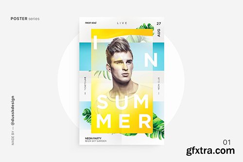 DJ Summer Poster