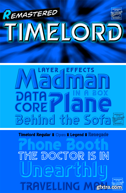 Timelord Font Family