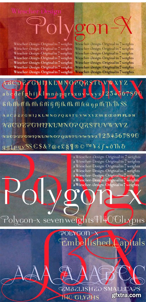 Polygon X Font Family