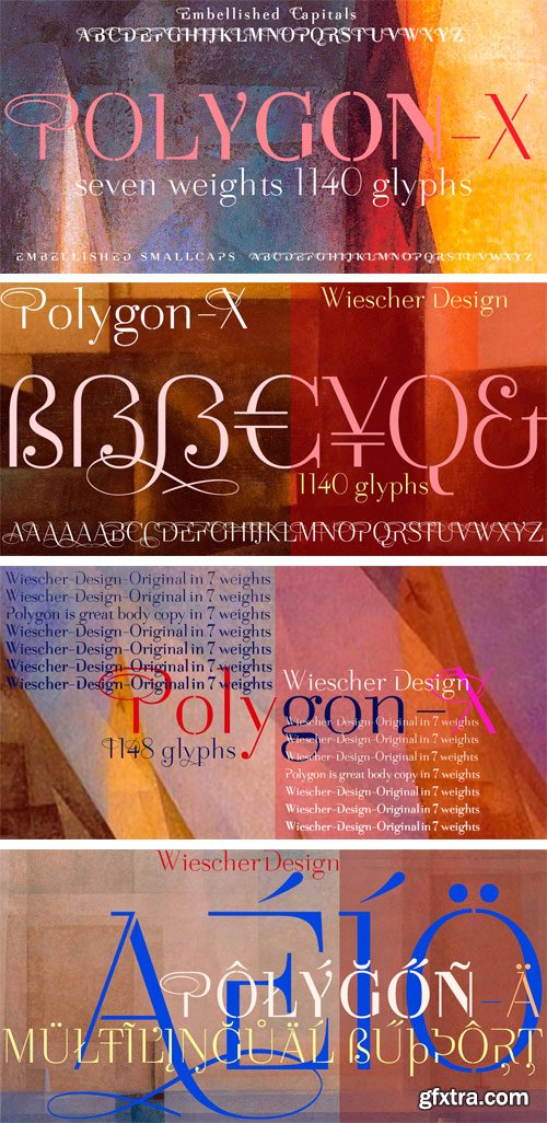 Polygon X Font Family