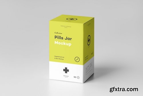 Pills Jar Mock-up