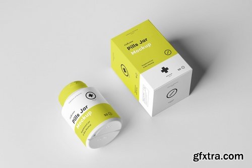 Pills Jar Mock-up