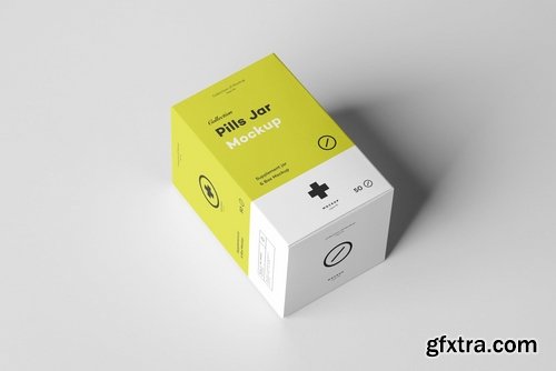 Pills Jar Mock-up