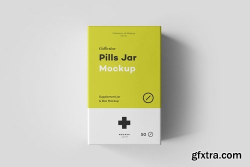 Pills Jar Mock-up