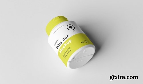 Pills Jar Mock-up