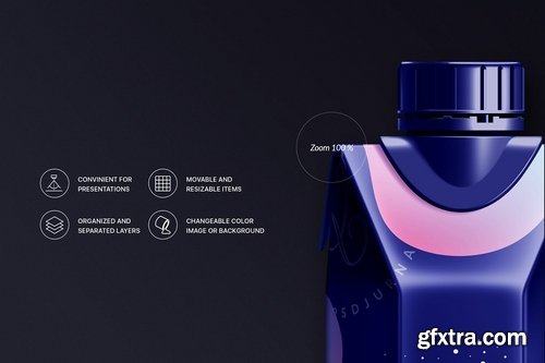 Juice Package Mockup