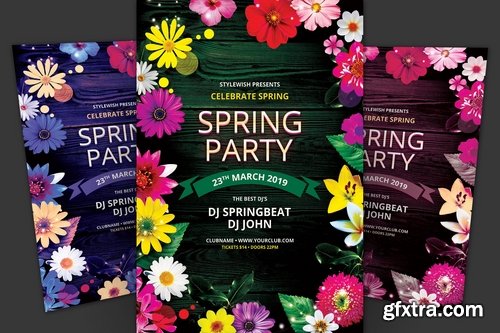 Spring Party Flyer