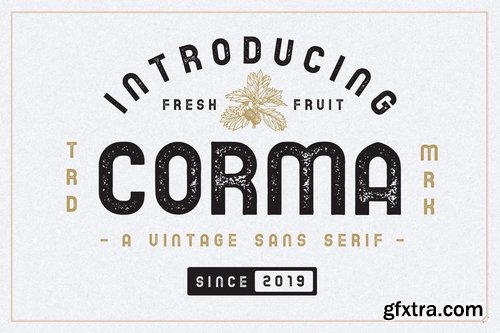 CM - The Corma - 4 Font Files 3566354