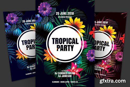 Tropical Party Flyer