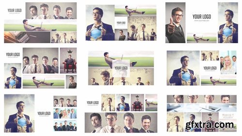 Videohive 100 Clean Photo Openers - Logo Reveal Pack 11765632