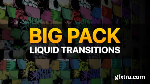 Videohive Liquid Transitions Big Pack 23309842