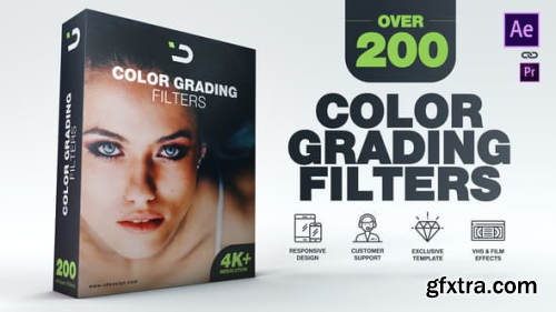 Videohive 200 Color Grading Filters 22564634