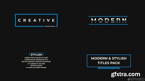 Videohive 150 Titles pack 22434646