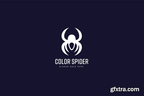 Color Spider Logo Template