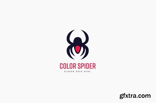 Color Spider Logo Template