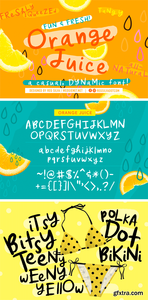 CM - Orange Juice Font 3388714