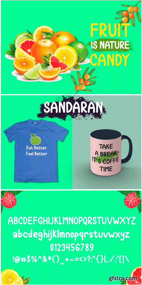 Sandaran Font