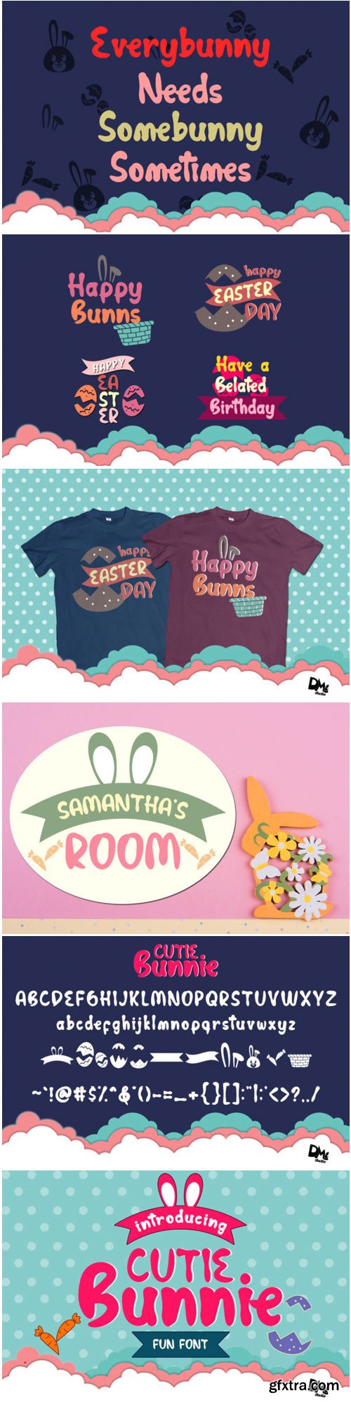 Cutie Bunnie Font