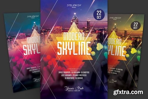 Modern Skyline Flyer