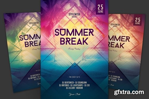 Summer Break Flyer