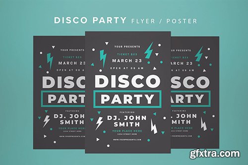 Disco Party Flyer