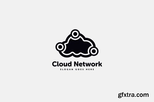 Cloud Network Logo Template