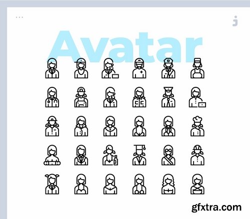 30 Avatar Icons