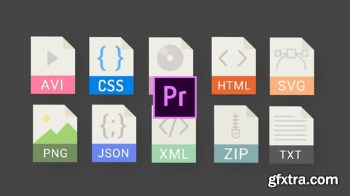 MotionArray File Types Icons Pack 194394