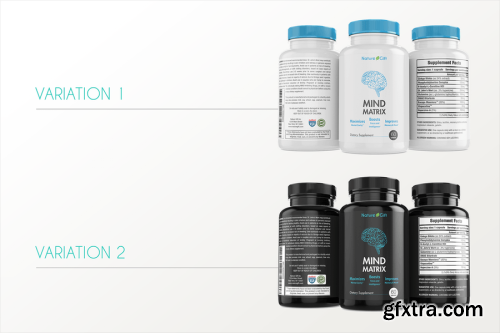 Dietary Supplement Label Template