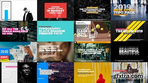 MotionArray Modern Typography V2. 194464