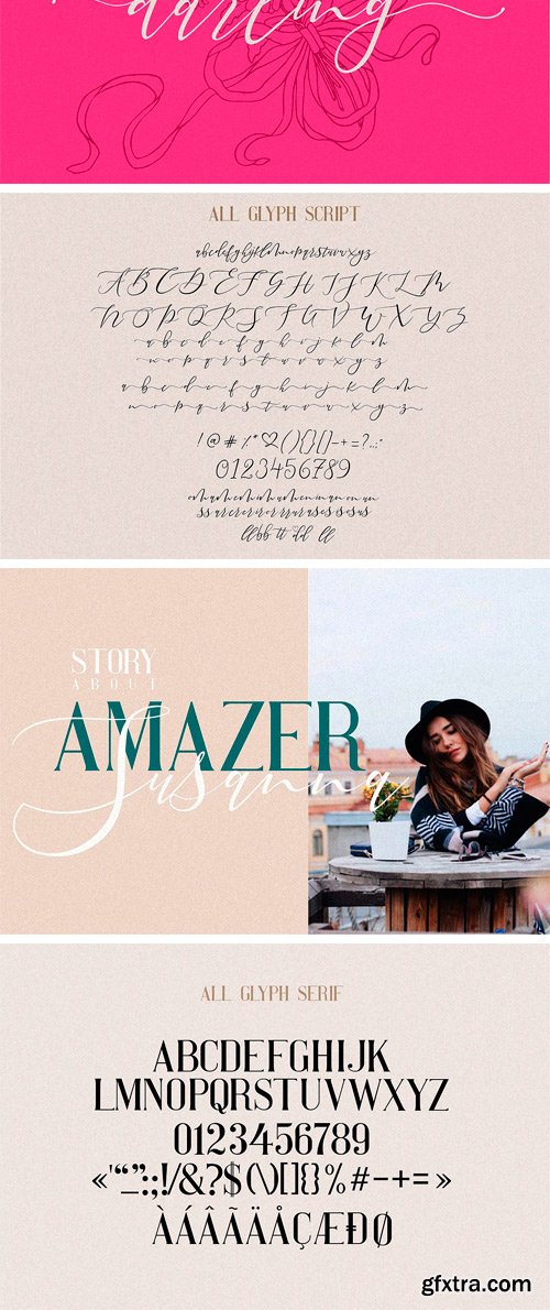 CM - Pretty Woman || Couple Font Duo 3528917