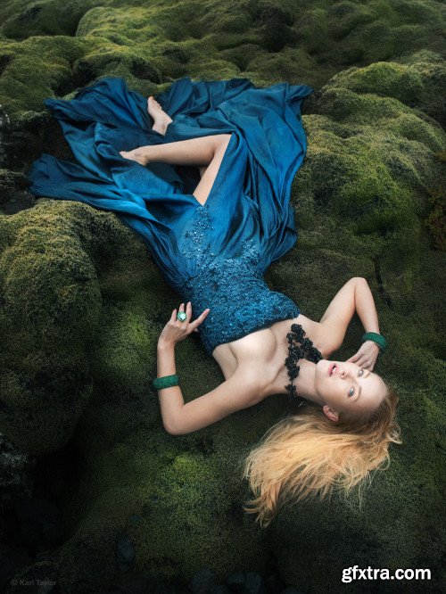 Karl Taylor Photography - Fashion Photography: Soft moss fantasy