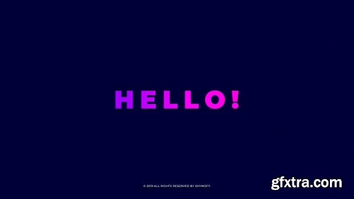 Videohive Typography Opener 23412699