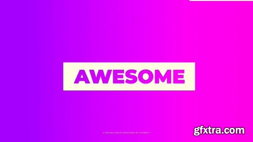 Videohive Typography Opener 23412699