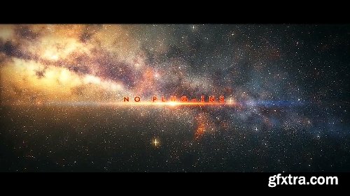 Videohive Galactic Journey Title Sequence 15677991