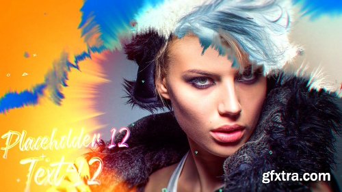 Videohive Bring the Color (4K Ink Slideshow) 23325280